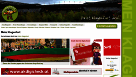 What Mein-klagenfurt.at website looked like in 2019 (4 years ago)