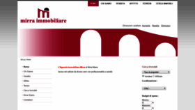 What Mirraimmobiliare.it website looked like in 2019 (4 years ago)