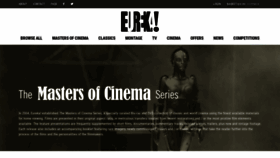What Mastersofcinema.org website looked like in 2019 (6 years ago)