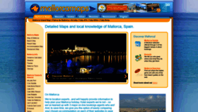 What Mallorcamaps.net website looked like in 2019 (4 years ago)