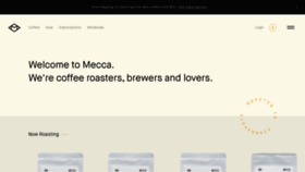 What Meccaespresso.com website looked like in 2019 (4 years ago)