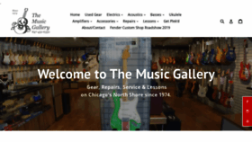 What Musicgalleryinc.com website looked like in 2019 (4 years ago)