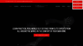 What Myselfdefensetraining.com website looked like in 2019 (4 years ago)