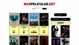 What Maspeliculas.cc website looked like in 2019 (4 years ago)