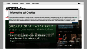 What Mediterranews.org website looked like in 2019 (4 years ago)