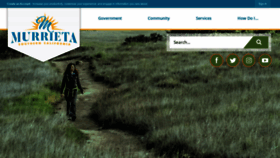 What Murrieta.org website looked like in 2019 (4 years ago)