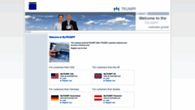 What Mytrumpf.com website looked like in 2019 (4 years ago)