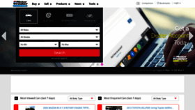What Motortrader.com.my website looked like in 2019 (5 years ago)