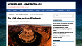 What Meinamerika.de website looked like in 2019 (4 years ago)
