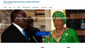 What Micat.gov.lr website looked like in 2019 (6 years ago)