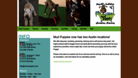 What Mud-puppies.com website looked like in 2019 (4 years ago)