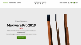 What Makiwara-shop.com website looked like in 2019 (4 years ago)