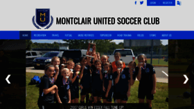 What Montclairsoccer.com website looked like in 2019 (4 years ago)