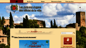 What Mairie-les-arcs-sur-argens.fr website looked like in 2019 (4 years ago)