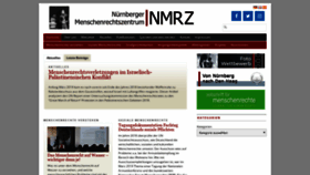 What Menschenrechte.org website looked like in 2019 (4 years ago)