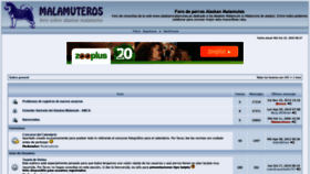 What Malamuteros.com website looked like in 2019 (4 years ago)