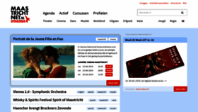 What Maastrichtnet.nl website looked like in 2019 (4 years ago)