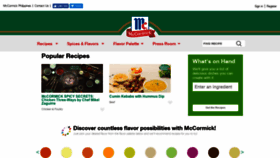 What Mccormick.com.ph website looked like in 2019 (4 years ago)