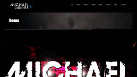 What Michaelgrimmmusic.com website looked like in 2019 (4 years ago)