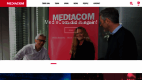 What Mediacom.at website looked like in 2019 (4 years ago)