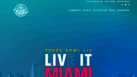 What Miamisb2020.com website looked like in 2019 (4 years ago)