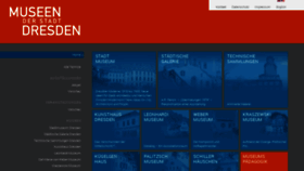 What Museen-dresden.de website looked like in 2019 (4 years ago)
