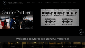 What Mercedesbenzcommercial.co.za website looked like in 2019 (4 years ago)