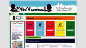 What Minimunchers.com website looked like in 2019 (4 years ago)
