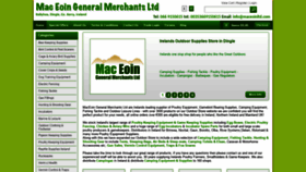 What Maceoinltd.com website looked like in 2019 (4 years ago)