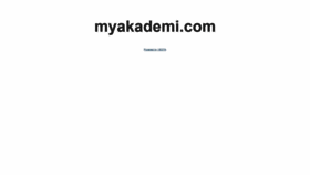 What Myakademi.com website looked like in 2019 (4 years ago)