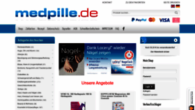 What Medpille.de website looked like in 2019 (4 years ago)