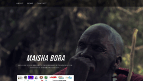 What Maishabora-tz.org website looked like in 2019 (4 years ago)