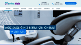 What Modernklinik.com.tr website looked like in 2019 (4 years ago)