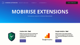 What Mobiriseextensions.com website looked like in 2019 (4 years ago)