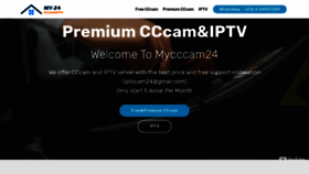 What Mycccam24.com website looked like in 2019 (4 years ago)