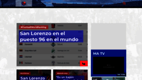 What Mundoazulgrana.com.ar website looked like in 2019 (4 years ago)