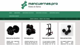 What Mancuernas.pro website looked like in 2019 (4 years ago)