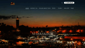 What Marrakechweekend.com website looked like in 2019 (4 years ago)