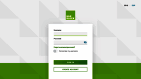 What Myaccount.hrblock.com website looked like in 2019 (4 years ago)