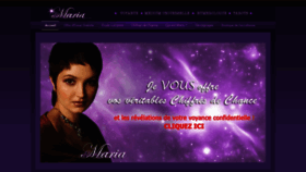 What Maria-voyance.com website looked like in 2019 (4 years ago)