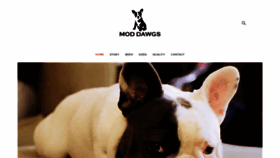 What Moddawgs.com website looked like in 2019 (4 years ago)