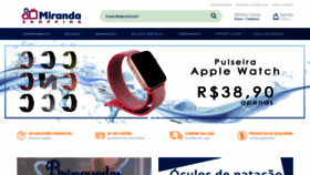 What Mirandashopping.com.br website looked like in 2019 (4 years ago)