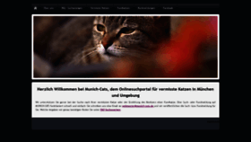 What Munich-cats.de website looked like in 2019 (4 years ago)