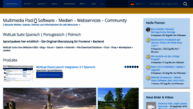 What Multimedia-pool.com website looked like in 2019 (4 years ago)