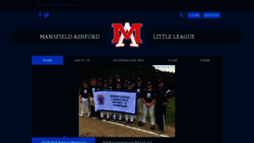 What Mansfieldctll.org website looked like in 2019 (4 years ago)