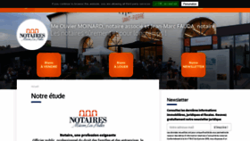 What Moinard-fauda-notaires.fr website looked like in 2019 (4 years ago)