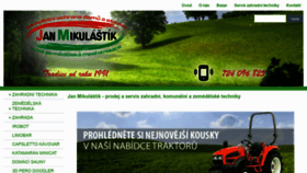 What Mikulastik.cz website looked like in 2019 (4 years ago)