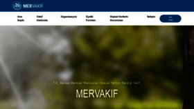 What Mervakif.org.tr website looked like in 2019 (4 years ago)