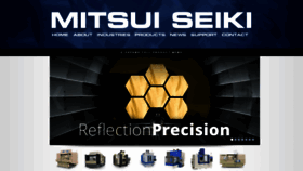 What Mitsuiseiki.com website looked like in 2019 (4 years ago)