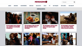 What Mensagens10.com.br website looked like in 2019 (4 years ago)